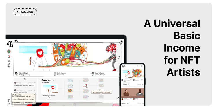 Redesigning an NFT Marketplace to Provide Digital Artists a Universal Basic Income